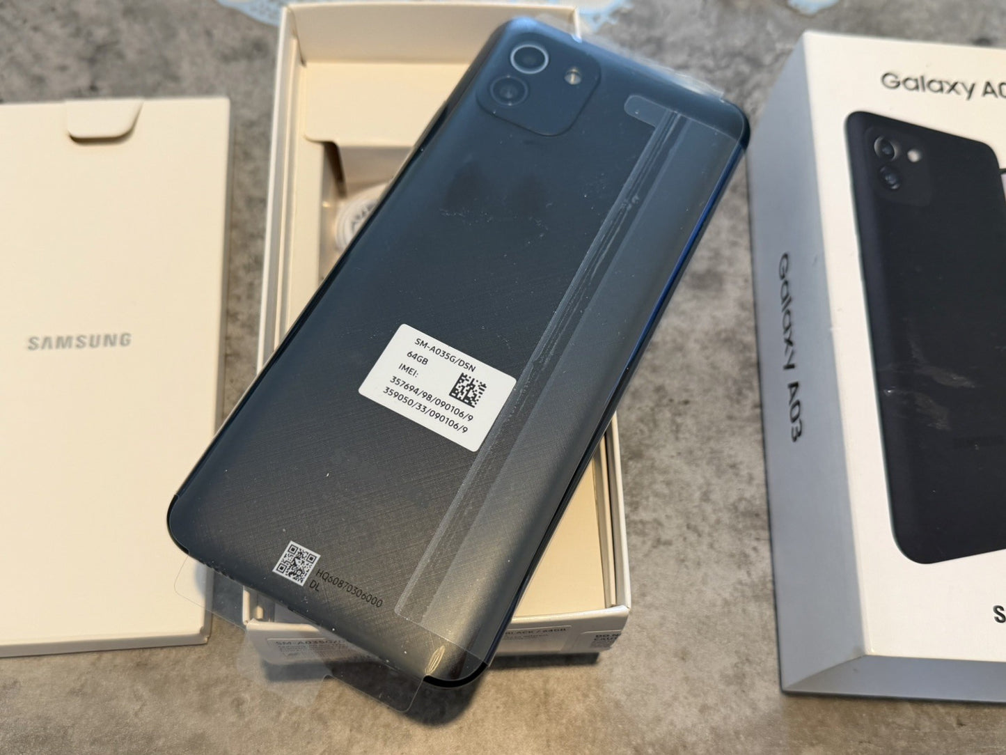 Samsung Galaxy A03 SM-A035G/DSN Black 64GB Unlocked - NEW (READ)