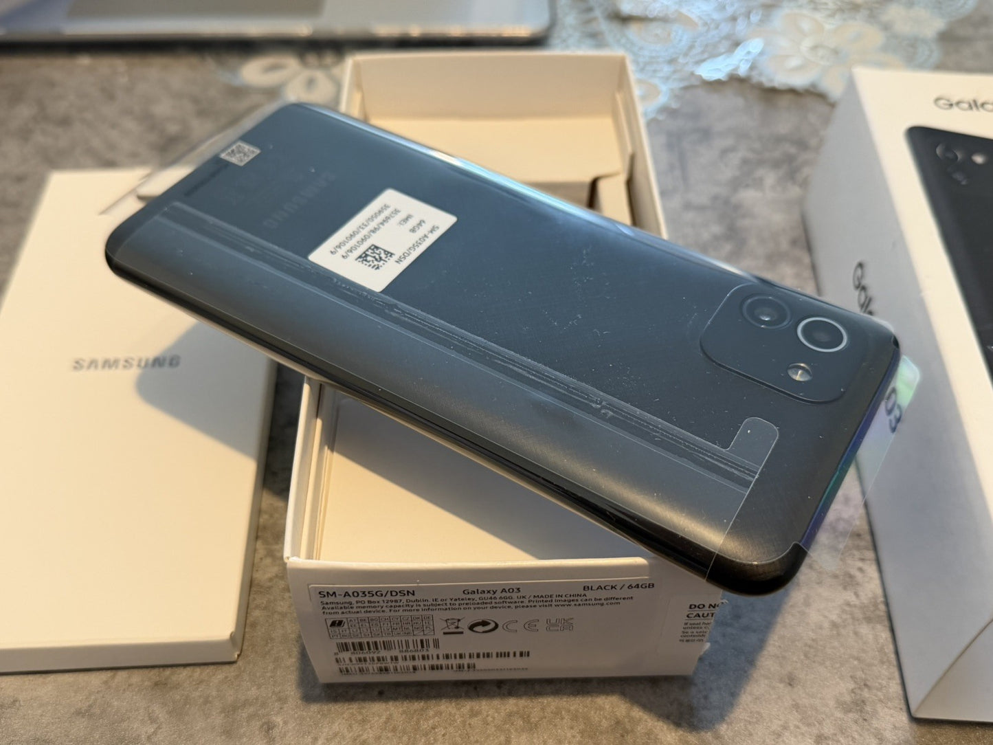 Samsung Galaxy A03 SM-A035G/DSN Black 64GB Unlocked - NEW (READ)