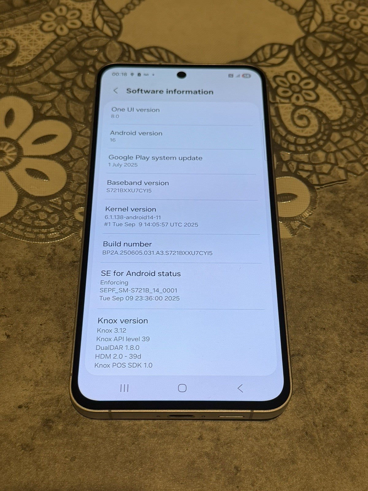 Samsung Galaxy S24 FE 5G Silver 128gb Silver Unlocked