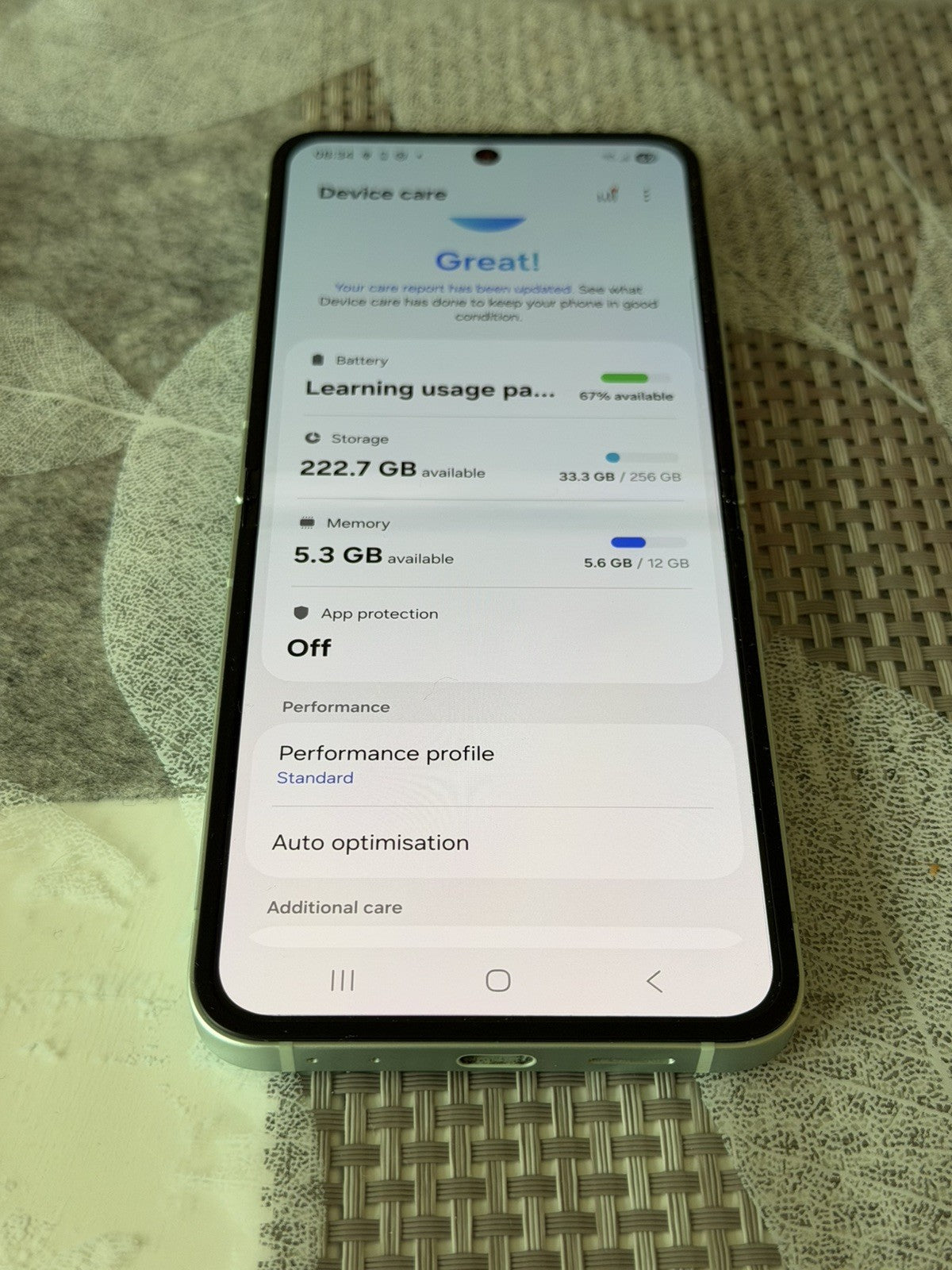 Samsung Galaxy Z Flip 6 5G 256GB Green Unlocked - Grade A