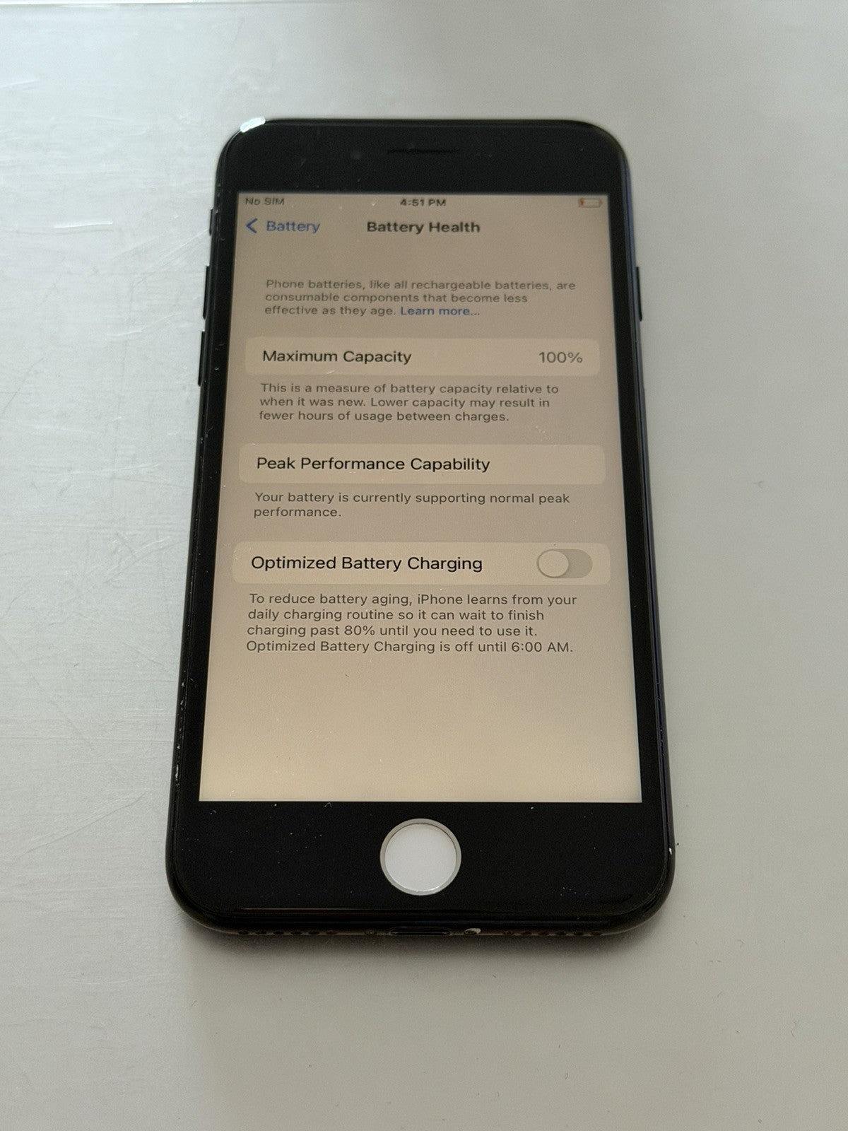 Apple iPhone 7 32gb Jet Black Unlocked - 88% 🔋 - READ