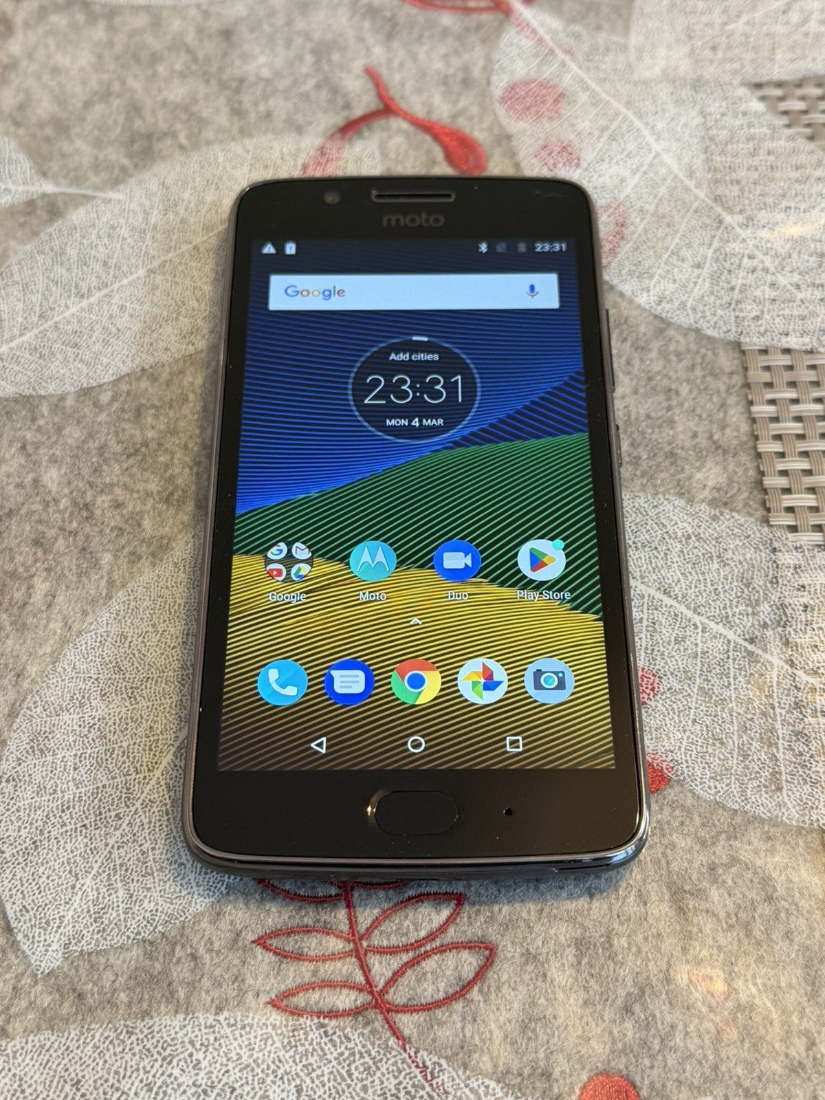 Motorola Moto G5 XT1675 16GB Black Unlocked