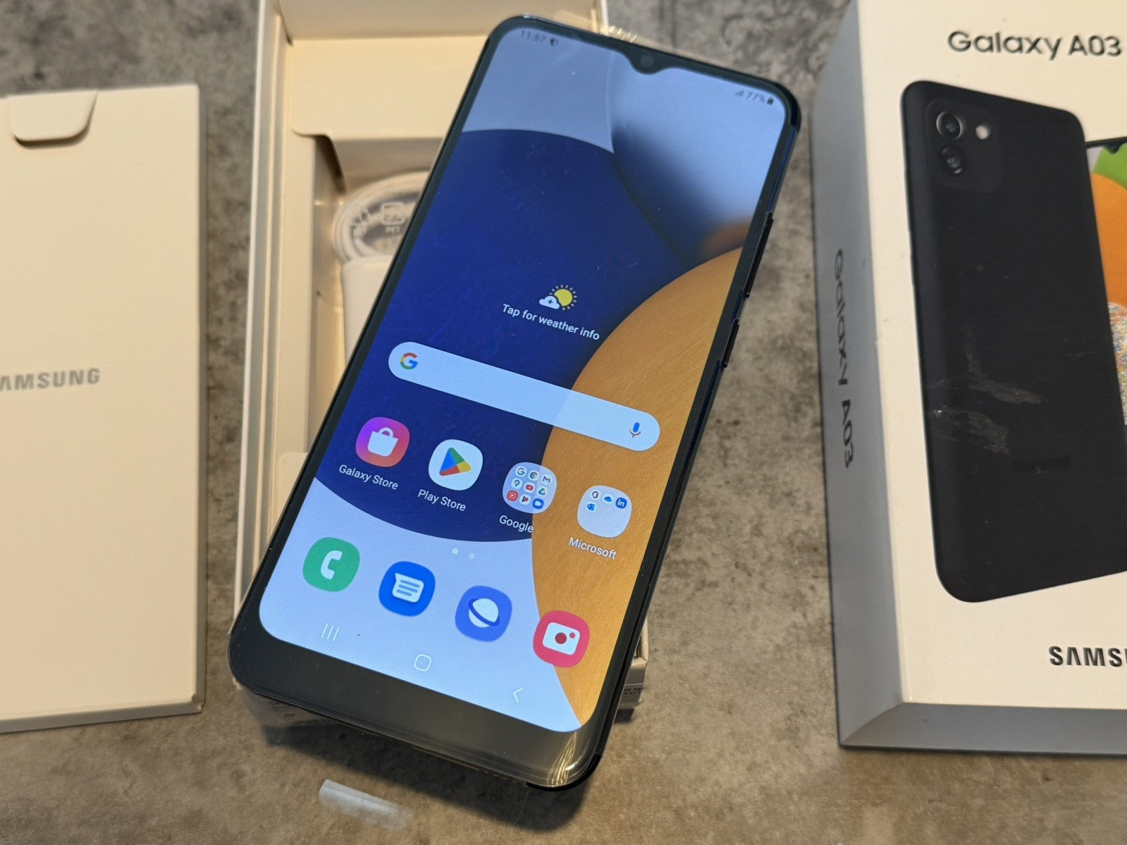 Samsung Galaxy A03 SM-A035G/DSN Black 64GB Unlocked - NEW (READ)