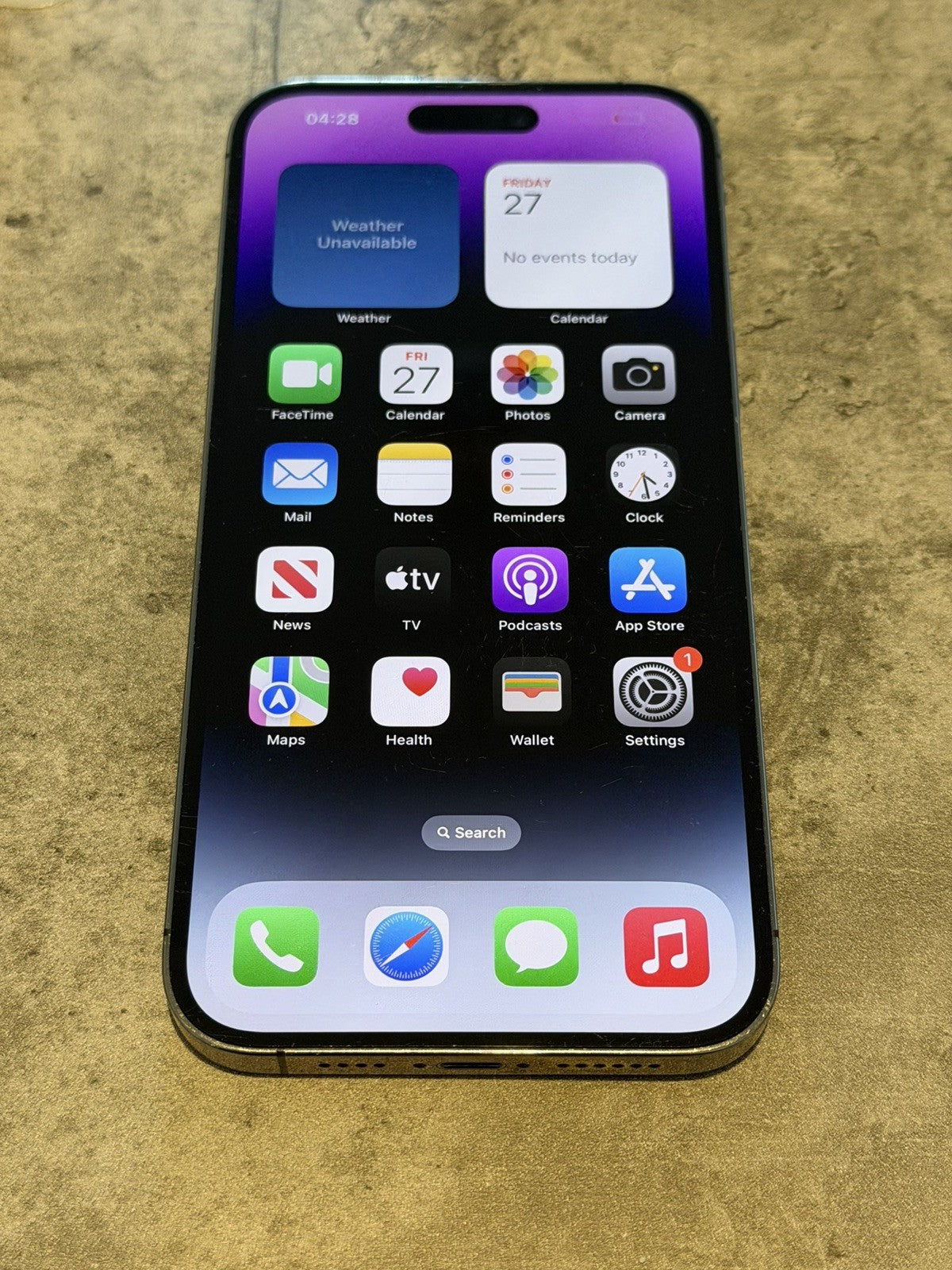 iPhone 14 Pro Max 128gb Deep Purple Unlocked - 82% 🔋
