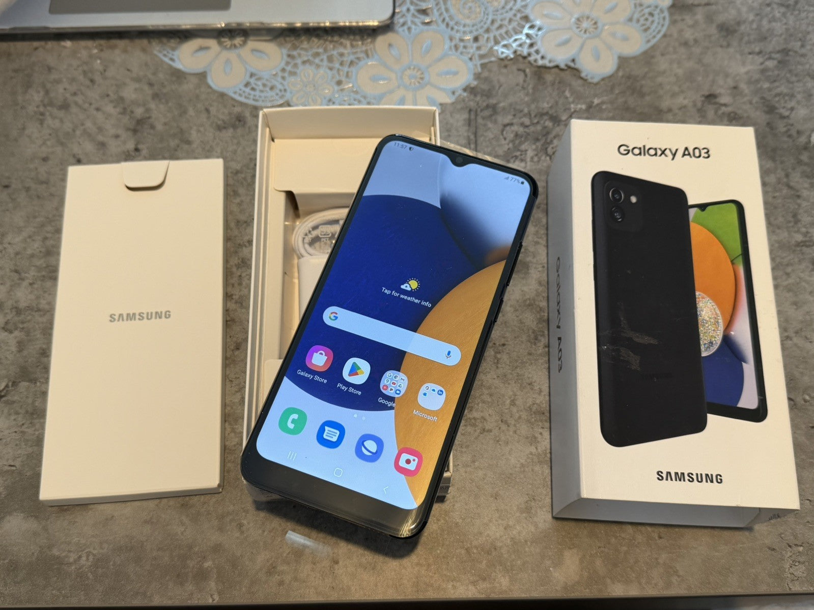 Samsung Galaxy A03 SM-A035G/DSN Black 64GB Unlocked - NEW (READ)